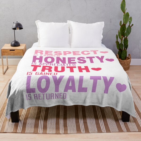 Item preview, Respect is earned honesty is appreciated designed and sold by Josie37.