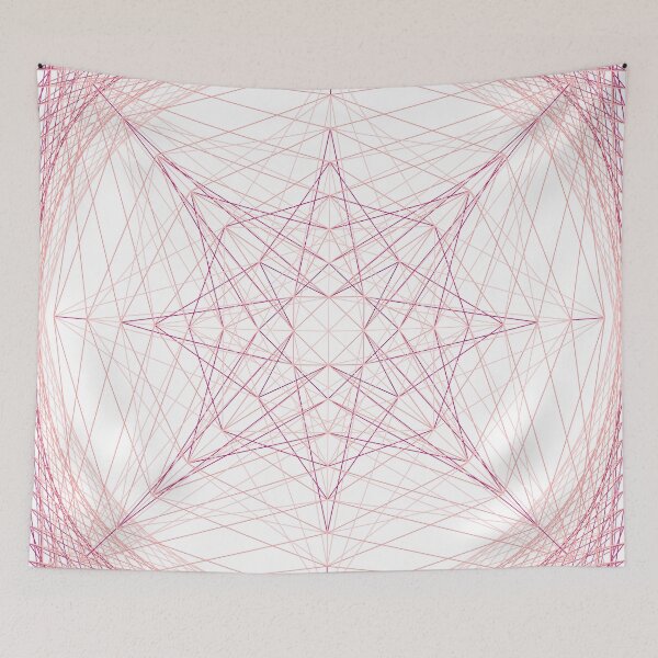 Item preview, Rectangular Pattern #6 Morph C [13096-Pinks-WB] designed and sold by LottMultimedia.