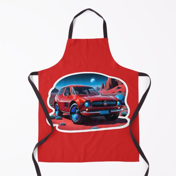 Item preview, Cool Vintage Style Electric Car On A Alien Planet designed and sold by TheArtOfPat.