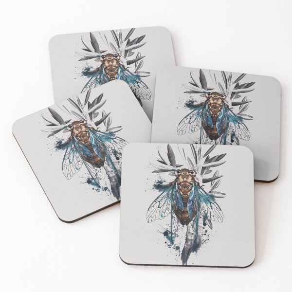 Item preview, Cicada on an olive tree designed and sold by Tajdi.