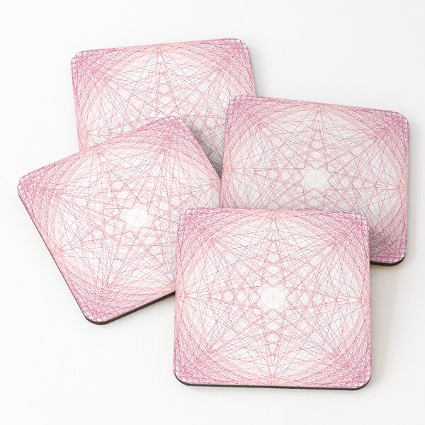 Item preview, Rectangular Pattern #6 Morph C [13296-Pinks-WB] designed and sold by LottMultimedia.