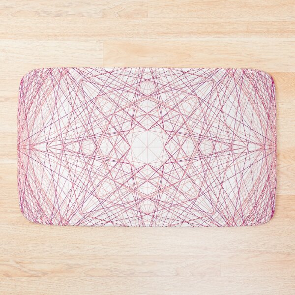 Item preview, Rectangular Pattern #6 Morph C [13296-Pinks-WB] designed and sold by LottMultimedia.