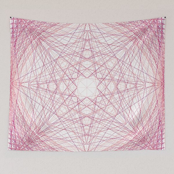 Item preview, Rectangular Pattern #6 Morph C [13296-Pinks-WB] designed and sold by LottMultimedia.
