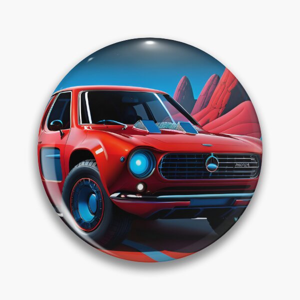 Item preview, Cool Vintage Style Electric Car On A Alien Planet designed and sold by TheArtOfPat.