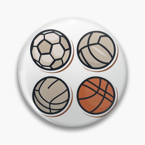 Item preview, Minimalist Sports Balls Icon Set designed and sold by NiftyWrx.