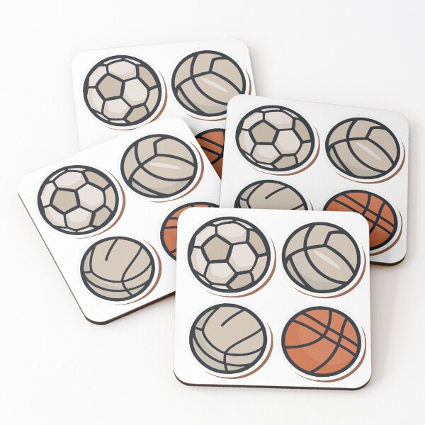 Item preview, Minimalist Sports Balls Icon Set designed and sold by NiftyWrx.