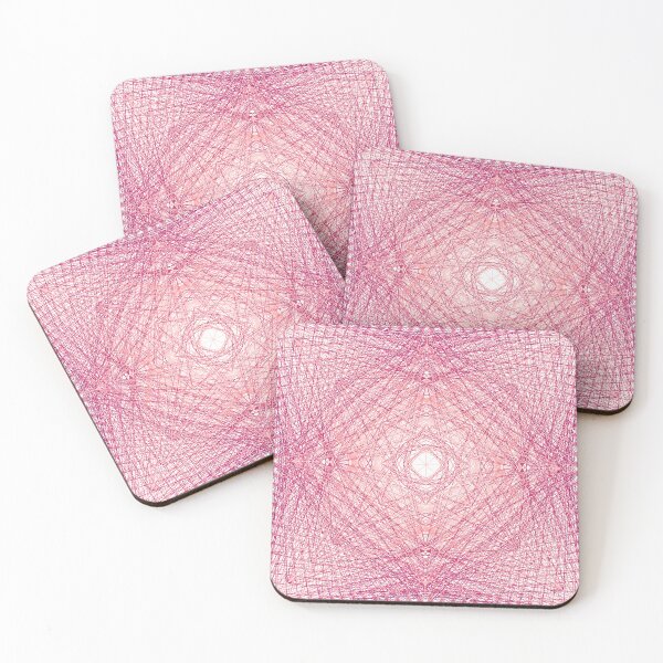 Item preview, Rectangular Pattern #6 Morph C [13696-Pinks-WB] designed and sold by LottMultimedia.