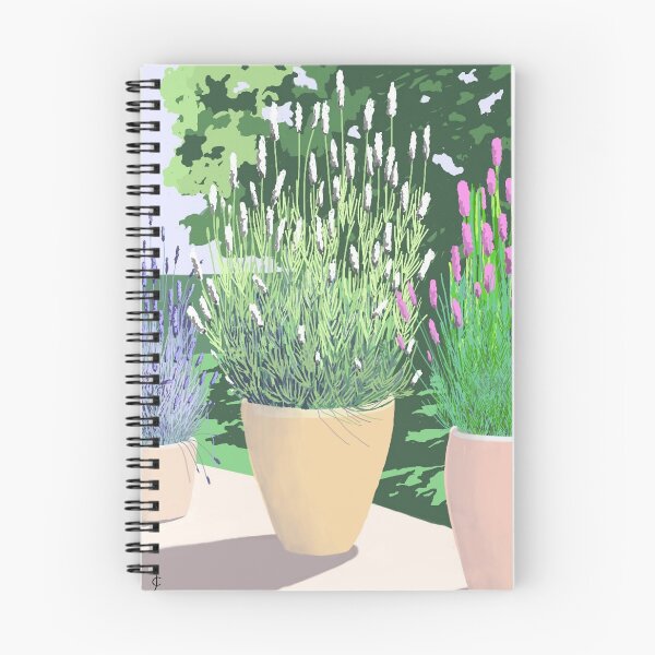 Item preview, lavender corner digital painting for charity designed and sold by JayTCee.