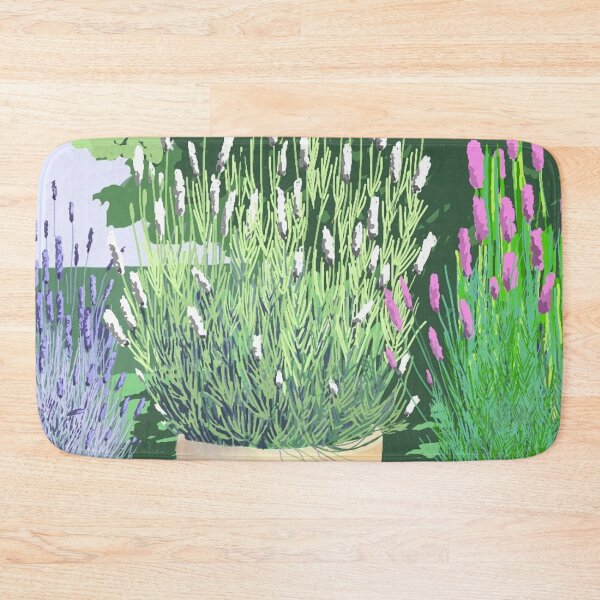 Item preview, lavender corner digital painting for charity designed and sold by JayTCee.