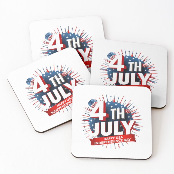 Item preview, 4th of July, Happy USA Independence Day designed and sold by deluxedigital1.