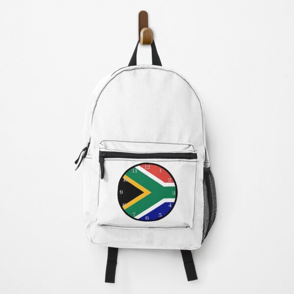 Item preview, South African flag wall clock designed and sold by Numbers-Art.