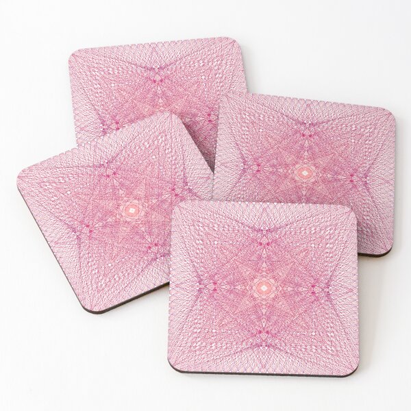 Item preview, Rectangular Pattern #6 Morph C [14178-Pinks-WB] designed and sold by LottMultimedia.