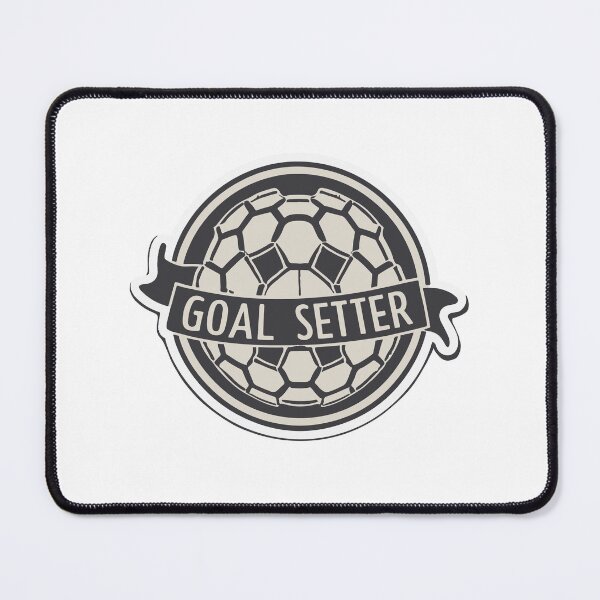 Item preview, Goal Setter Soccer Ball Monochrome Sticker designed and sold by NiftyWrx.