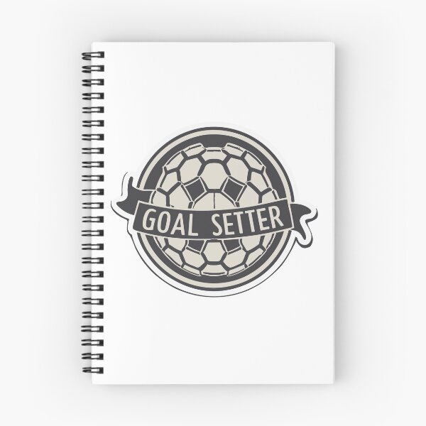 Item preview, Goal Setter Soccer Ball Monochrome Sticker designed and sold by NiftyWrx.