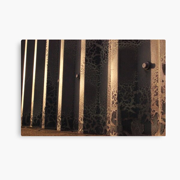 Item preview, sunset against the metal designed and sold by Perggals© - Stacey Turner.