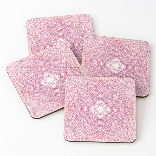 Item preview, Rectangular Pattern #6 Morph C [14978-Pinks-WB] designed and sold by LottMultimedia.