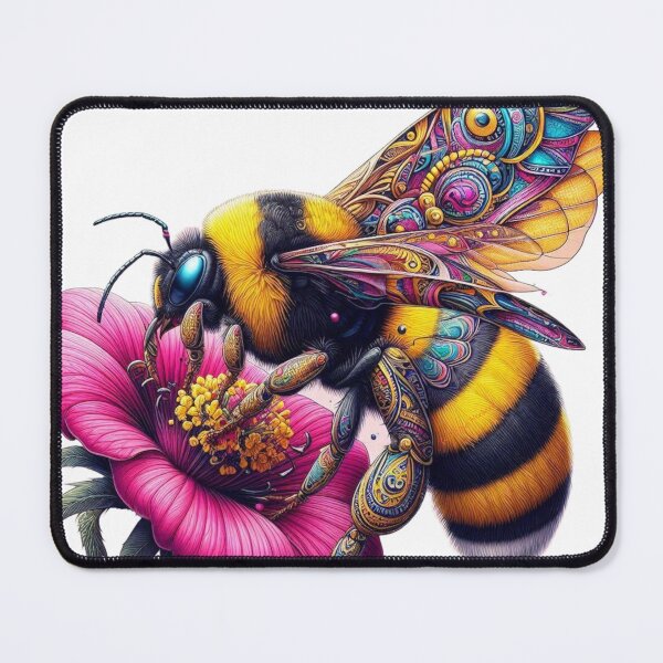 Item preview, Tatted Bumblebee on a Flower designed and sold by TattedWolf.