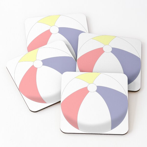Item preview, Beach Ball Original Pastel designed and sold by Whylimecreates.