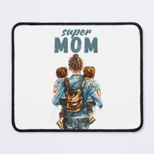 Item preview, Super mom designed and sold by GediaPrints.