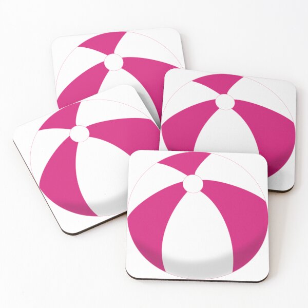 Item preview, Beach Ball Pink designed and sold by Whylimecreates.
