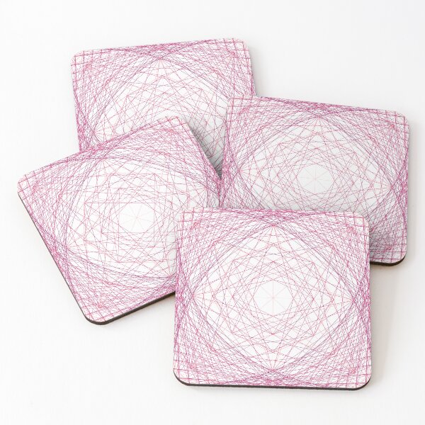Item preview, Rectangular Pattern #6 Morph C [15378-Pinks-WB] designed and sold by LottMultimedia.
