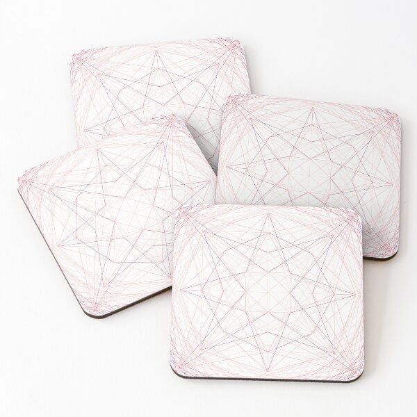 Item preview, Rectangular Pattern #6 Morph C [16178-Pinks-WB] designed and sold by LottMultimedia.
