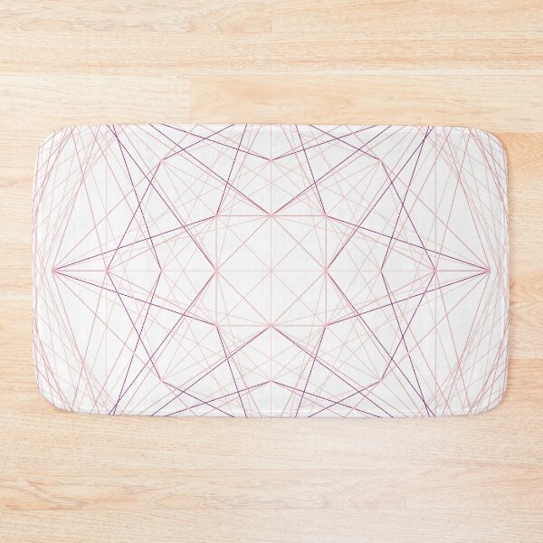 Item preview, Rectangular Pattern #6 Morph C [16178-Pinks-WB] designed and sold by LottMultimedia.