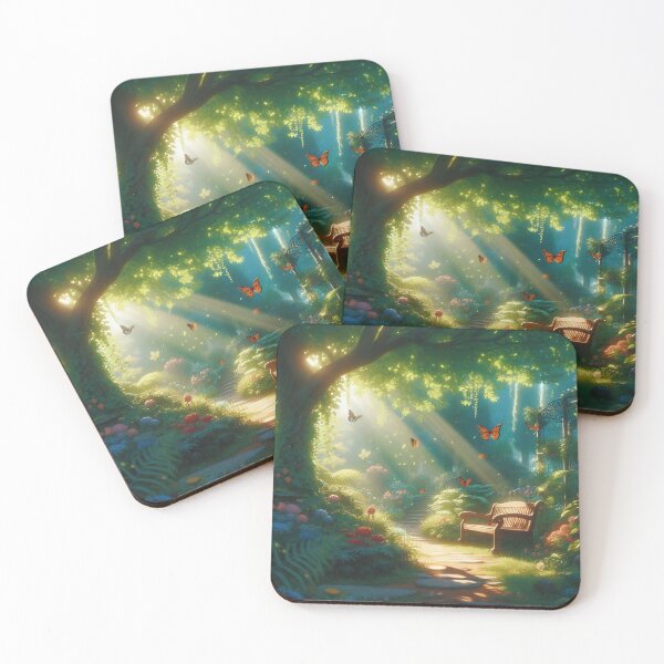 Item preview, Enchanted Garden Gateway: Sunlit Pathway to Serenity designed and sold by ArtComixHaven.