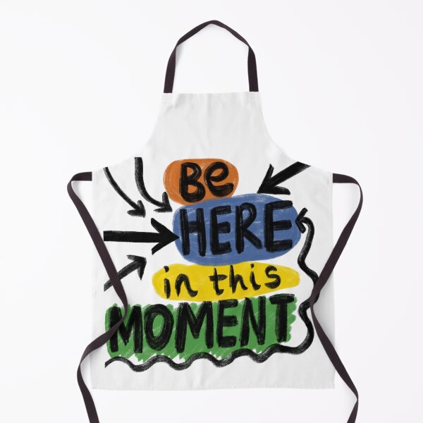 Item preview, Be Here in this Moment Typography designed and sold by louweasely.