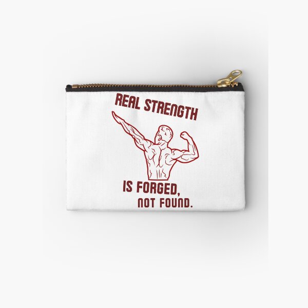 Item preview, Real strength is forged, not found. -  strong back red designed and sold by Weknes.