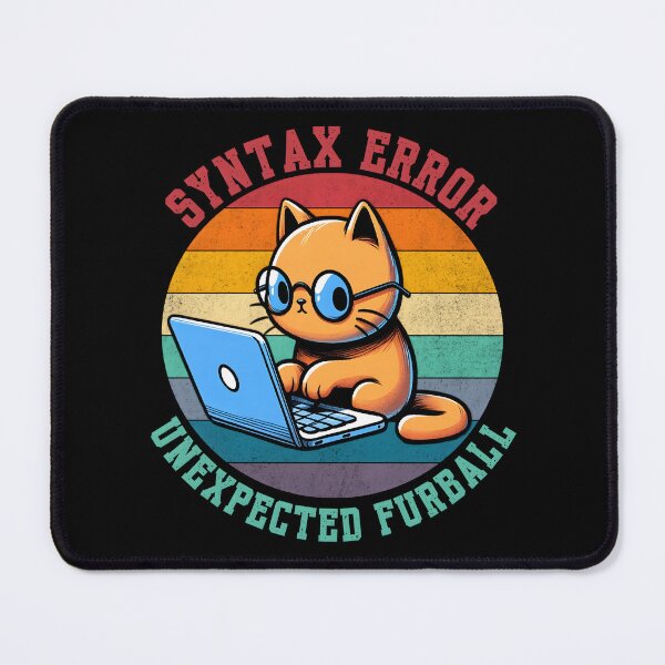 Artikelvorschau, Lustiges Programmierer-Katzen-Computeringenieur-Humor, Codierungsfehler-Geschenk für Programmierer. entworfen und verkauft von Unitepeople.
