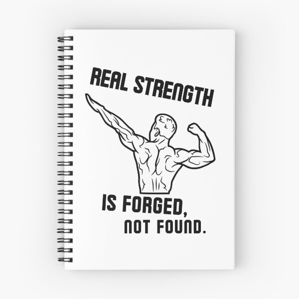 Item preview, Real strength is forged, not found. -  strong back designed and sold by Weknes.
