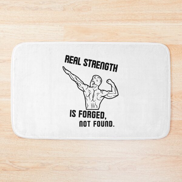 Item preview, Real strength is forged, not found. -  strong back designed and sold by Weknes.