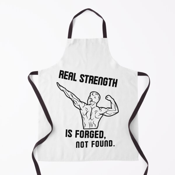Item preview, Real strength is forged, not found. - strong back designed and sold by Weknes.