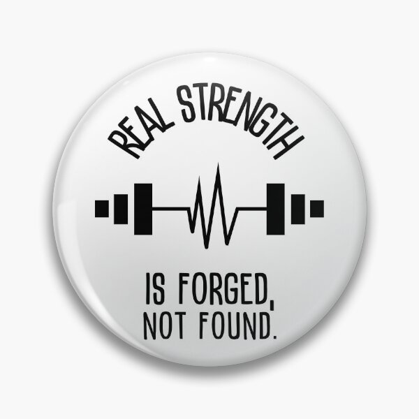 Item preview, Real strength is forged, not found. - barbell of life designed and sold by Weknes.