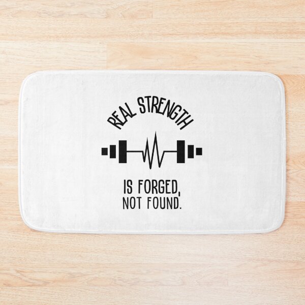 Item preview, Real strength is forged, not found. - barbell of life designed and sold by Weknes.