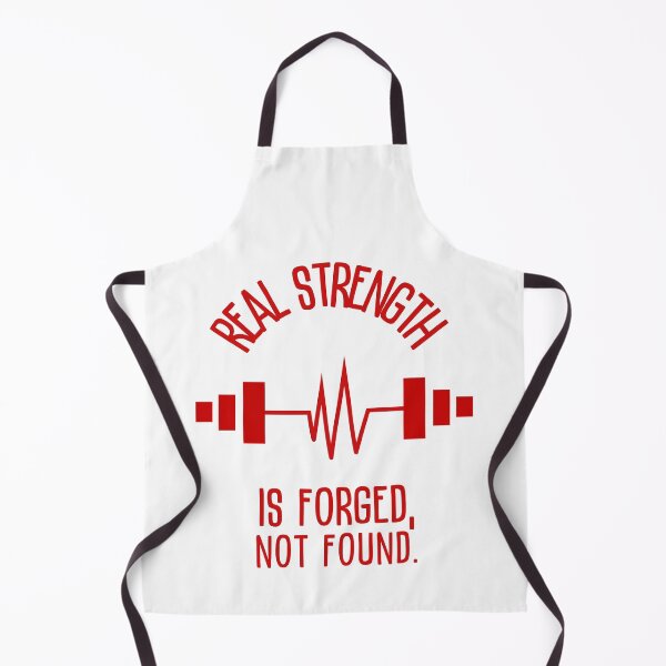Item preview, Real strength is forged, not found. - barbell of life red designed and sold by Weknes.