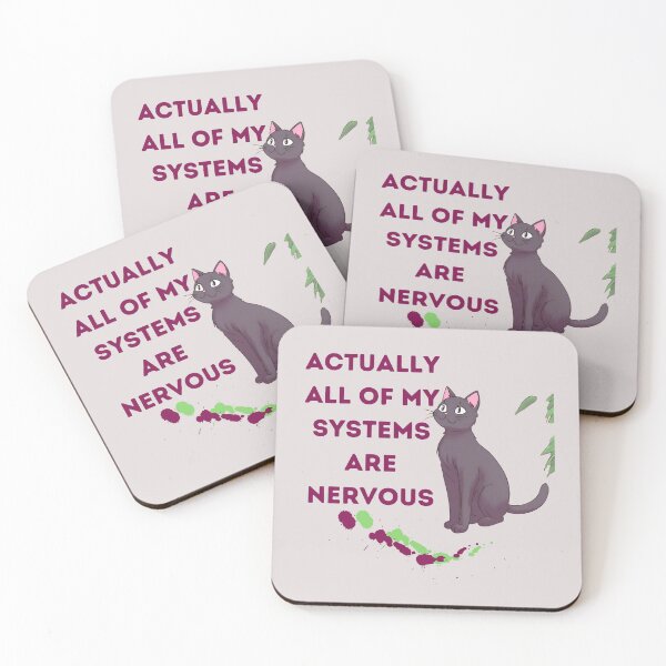 Item preview, Copy of  Actually All Of My Systems are Nervous designed and sold by Modern-Tropical.