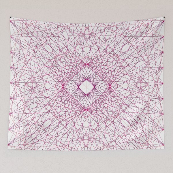 Item preview, Rectangular Pattern #6 Morph C [19378-Pinks-WB] designed and sold by LottMultimedia.