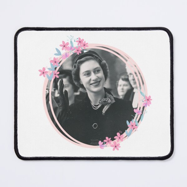 Item preview, Princess Margaret floral print designed and sold by cceridwenx.