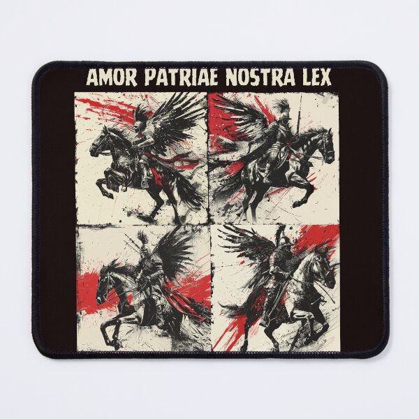 Item preview, Winged Hussar " Amor Patriae Nostra Lex" designed and sold by SaulBelSofi.