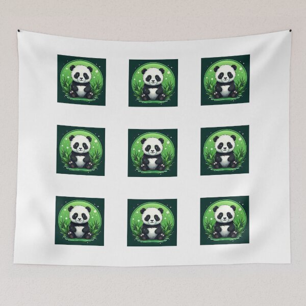 Item preview, Panda Pack - Panda Stickerpack designed and sold by Silviajones.