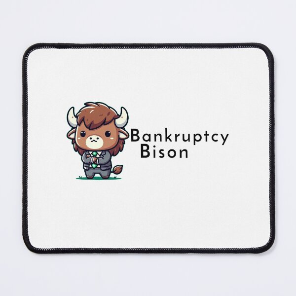 Item preview, Bankruptcy Bison designed and sold by Fin-Animals.