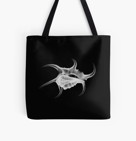 Spider Conch Shell X-Ray All Over Print Tote Bag