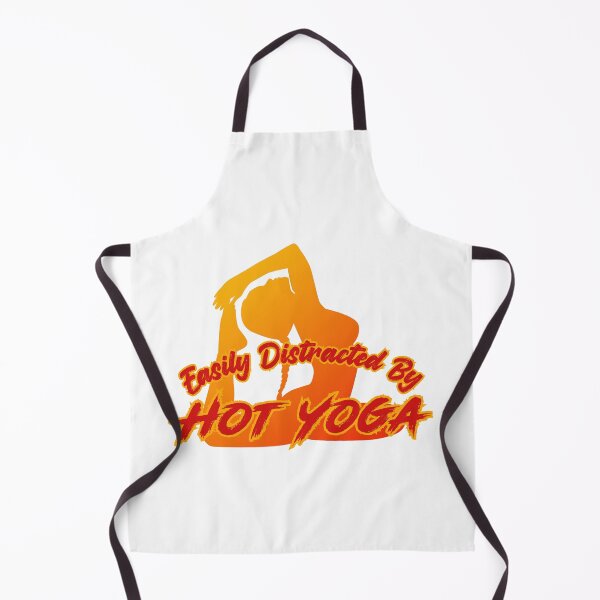 Item preview, Easily Distracted by Hot Yoga designed and sold by ChefOCreations.