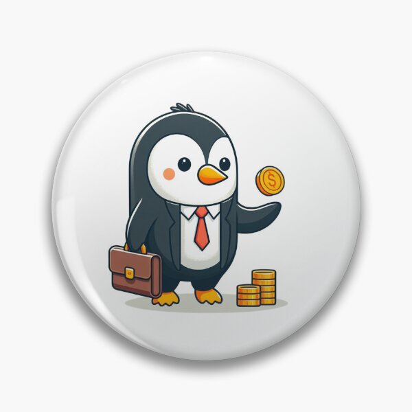 Item preview, Penny Pinching Penguin designed and sold by Fin-Animals.