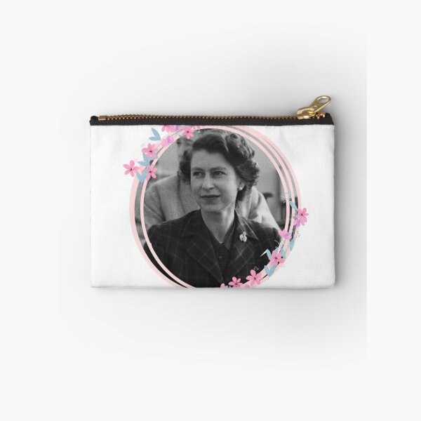 Item preview, Queen Elizabeth II floral print designed and sold by cceridwenx.