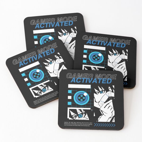 Item preview, Gamer Mode Blue designed and sold by teamoverklock.