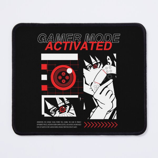 Item preview, Gamer Mode Red designed and sold by teamoverklock.