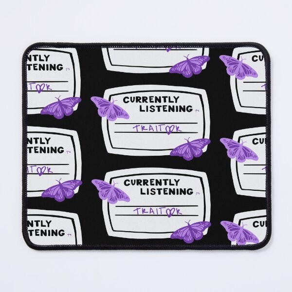 Item preview, Currently Listening to Traitor Composition Notebook Sticker designed and sold by notastranger.